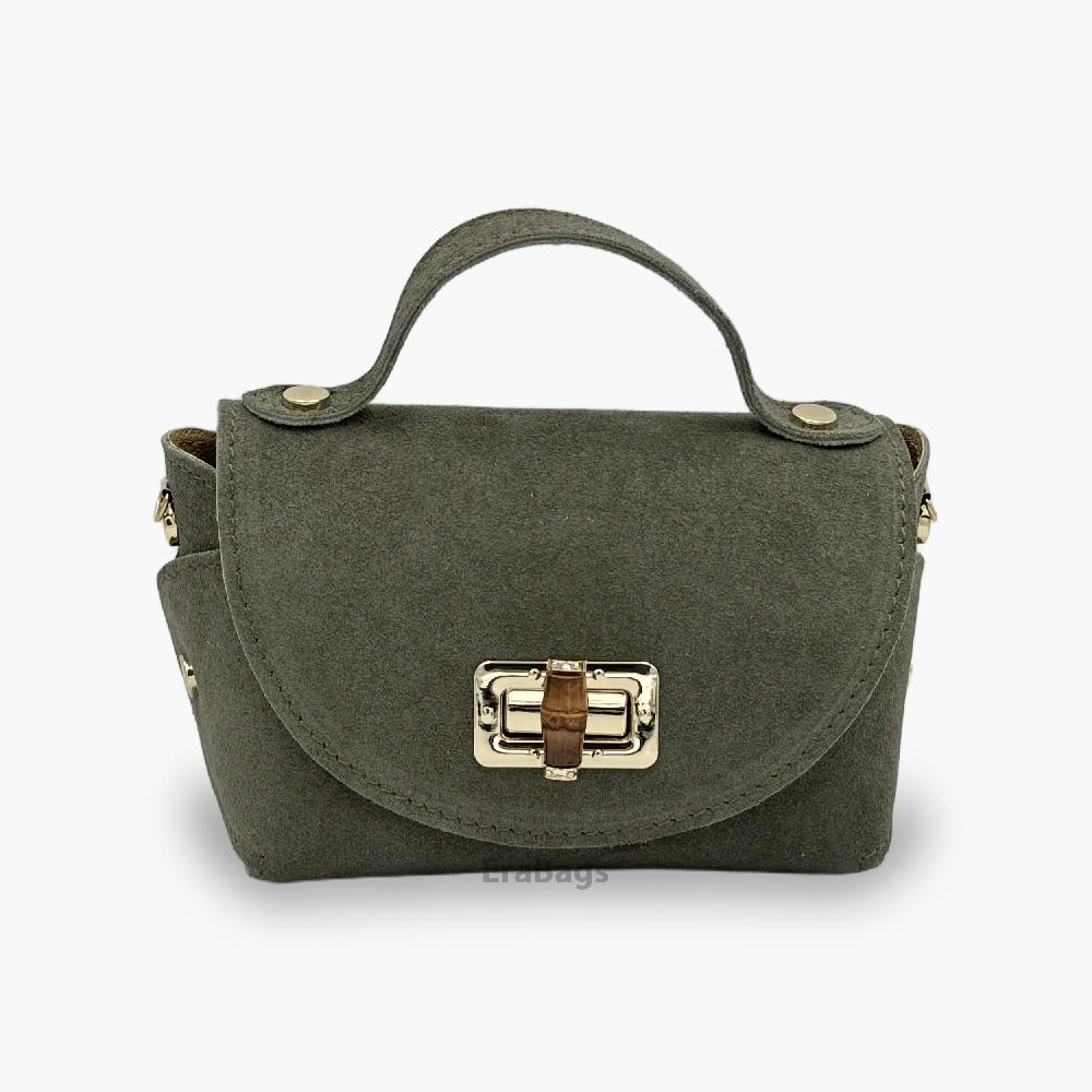 HandBag in Genuine Leather Made in Italy EB20019