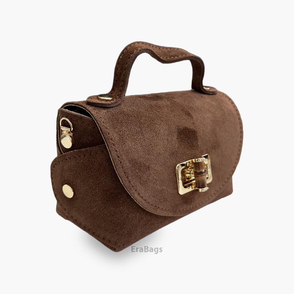 Borsa da mano in vera pelle realizzata in Italia EB20019